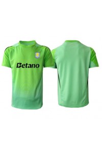 Fotbalové Dres Aston Villa Brankářské Venkovní Oblečení 2025-26 Krátký Rukáv